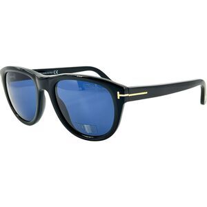 Tom Ford FT0520 Benedict Mens Plastic Sunglass 01V Shiny Black 53-20 Italy